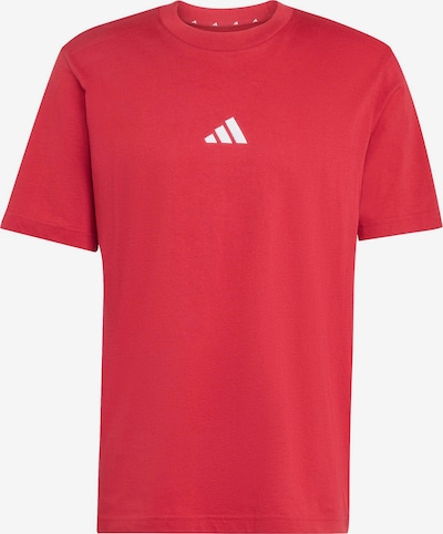 ADIDAS SPORTSWEAR Toiminnallinen paita 'Essentials' värissä karpalo / valkoinen, Tuotenäkymä
