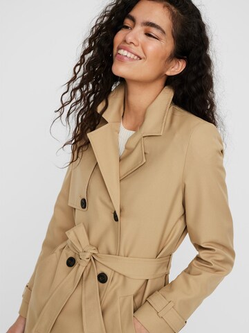 VERO MODA Between-Seasons Coat 'CELESTE' in Beige