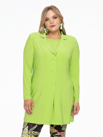 Yoek Blazer ' Dolce ' in Green: front