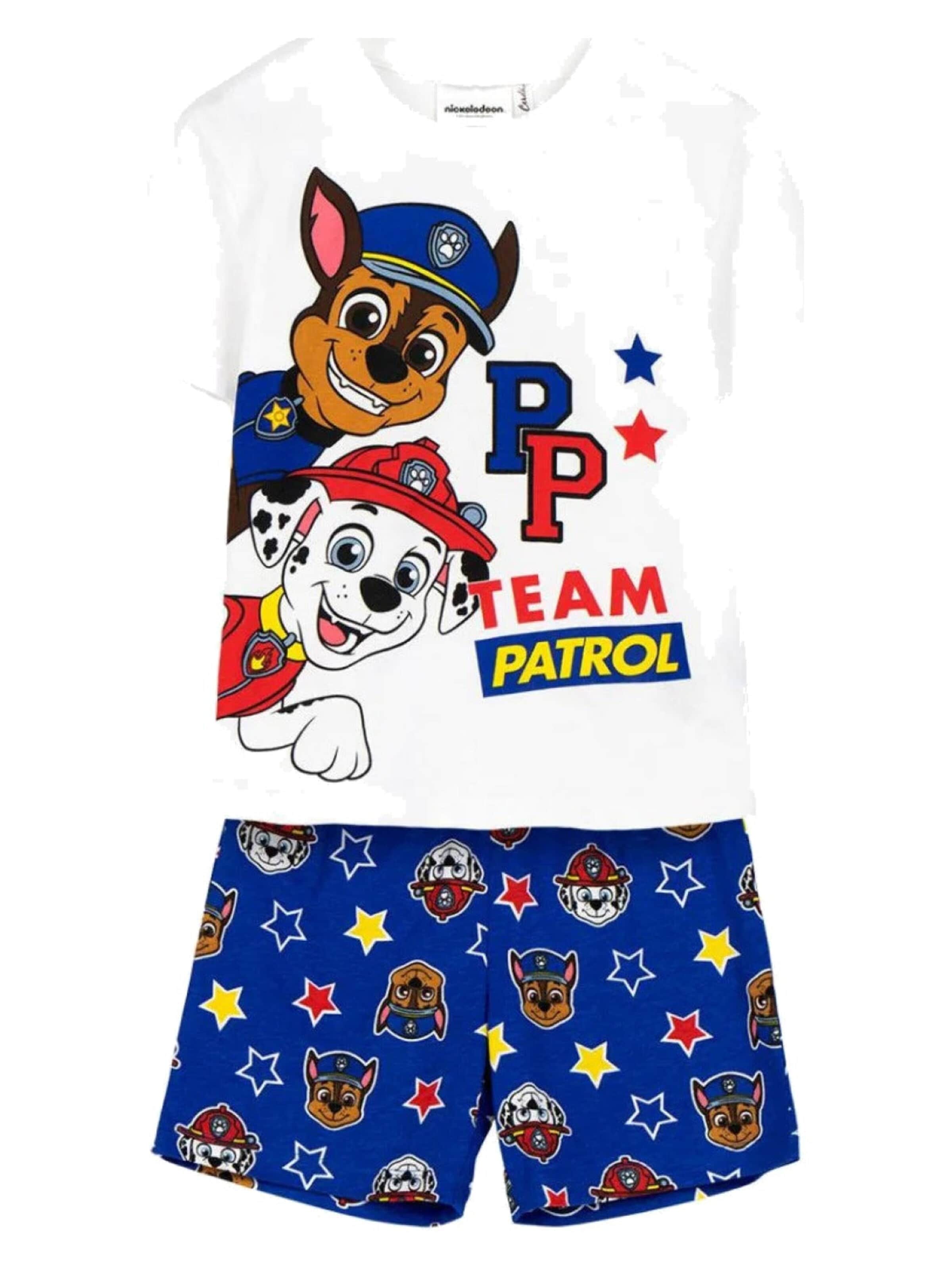 Pyjama PAW Patrol en blanc : devant