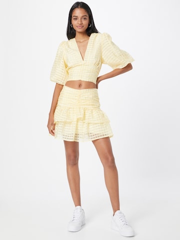 Gina Tricot Skirt 'Simone' in Yellow