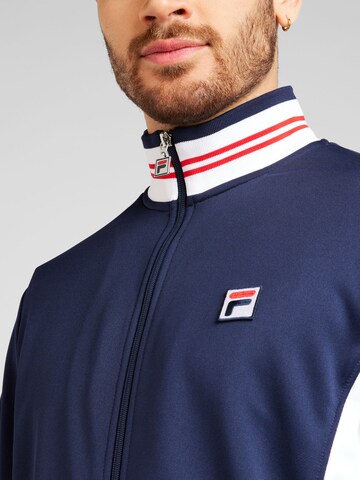 FILA Bluza rozpinana sportowa 'Björn' w kolorze niebieski