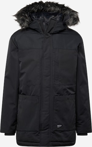HOLLISTER Winter Jacket in Black ABOUT YOU