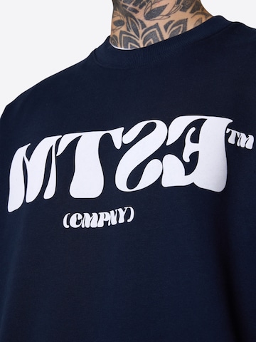 Sweat-shirt ' CMPNY Oversized ' ESTEEM en bleu