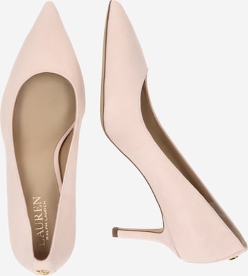 Lauren Ralph Lauren - Zapatos con plataforma 'LANETTE' en rosa