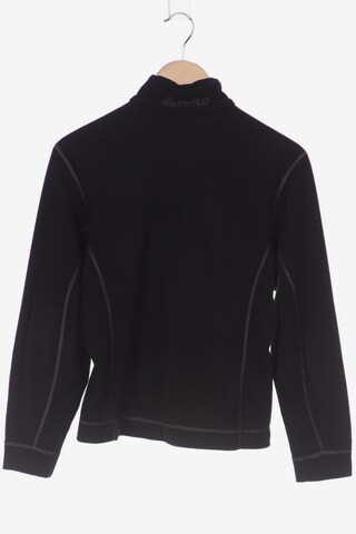 ODLO Sweatshirt & Zip-Up Hoodie in M in Black