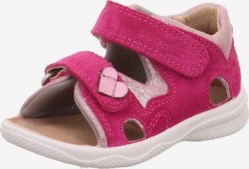 SUPERFIT First-Step Shoes 'Polly' in Pink: front