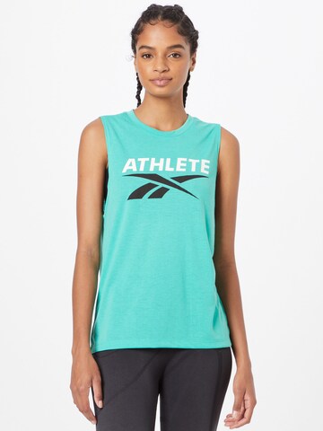 Reebok Sports Top in Blue: front