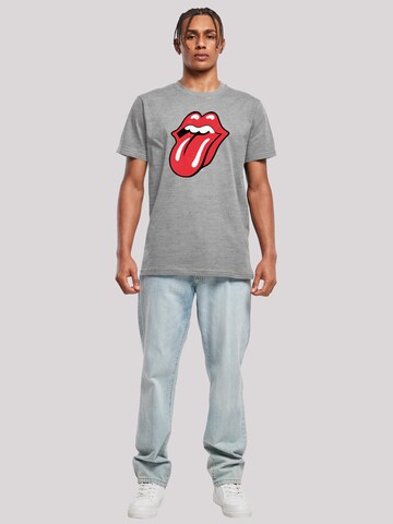 F4NT4STIC Shirt 'The Rolling Stones ' in Grijs