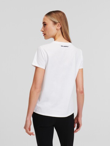 Karl Lagerfeld Majica | bela barva