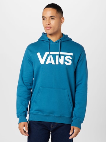 VANS Regular fit Sweatshirt 'Classic II' in Blauw: voorkant