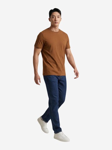 Maglietta 'ESS SEASONAL REG FIT MW0MW39995' di TOMMY HILFIGER in marrone
