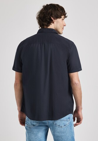 Street One MEN Regular fit Button Up Shirt in Blue