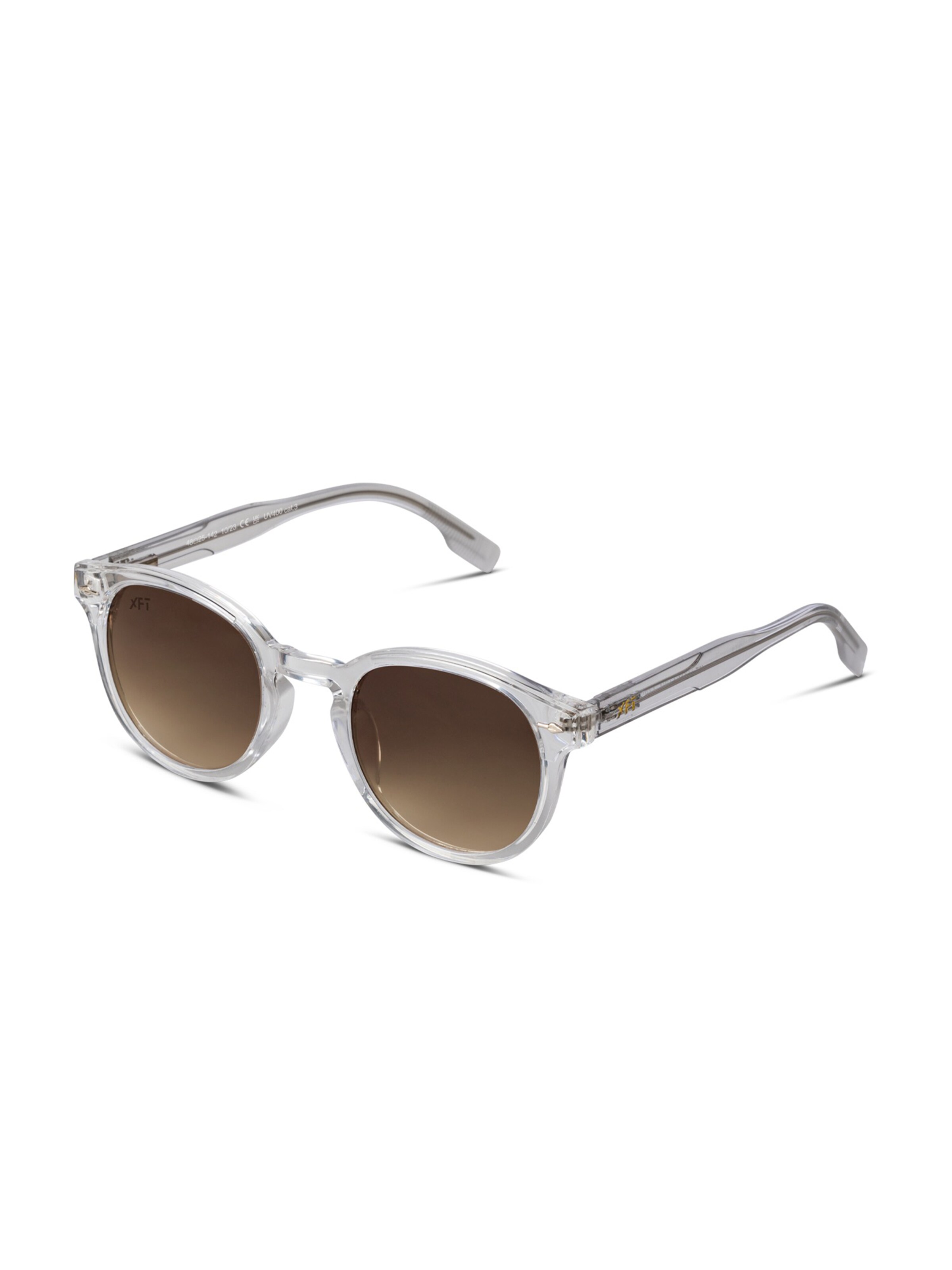 X Frame Therapy Sunglasses 'Luminatrix Sun' in Brown: front