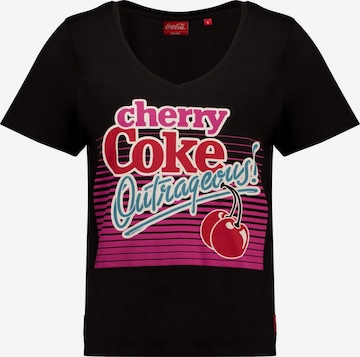 Deeluxe Shirt 'Eighties' in Black: front