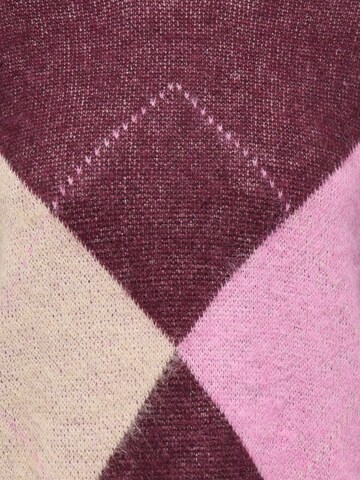 ONLY Carmakoma - Pullover 'CARNOEME' em roxo