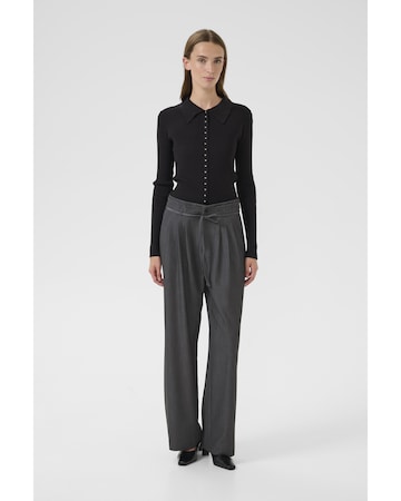 Wide Leg Pantalon à pince 'KBRo' KAREN BY SIMONSEN en gris