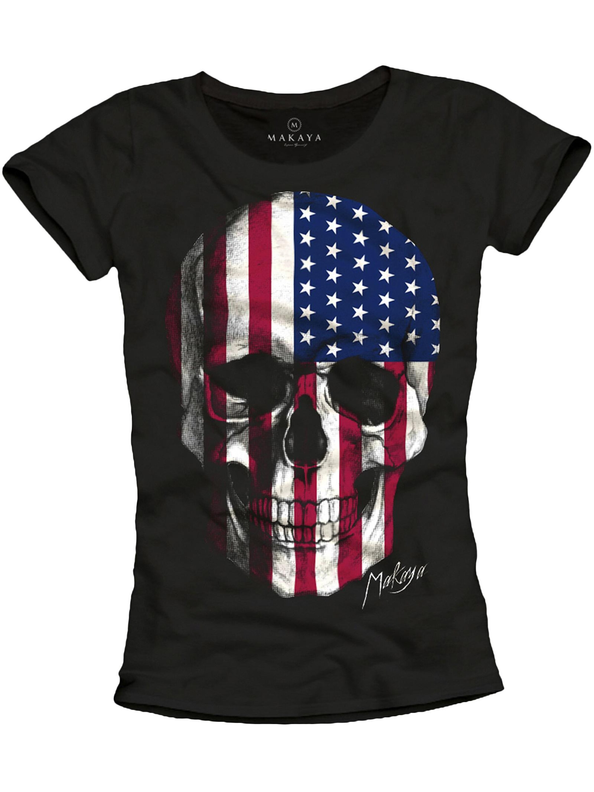 MAKAYA Shirt‌‌‌‌‌‌ in Schwarz: Vorderseite