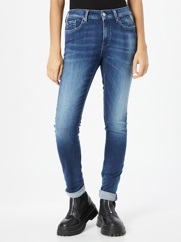 Skinny Jeans 'LUZIEN' di REPLAY in blu: frontale