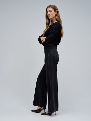 Salsa Jeans Loosefit Jeans in Schwarz