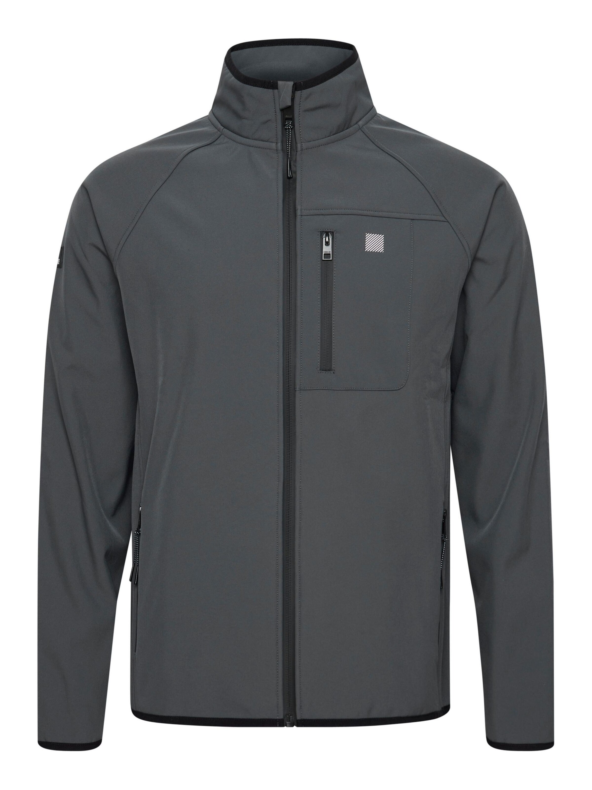 !Solid Softshelljacke 'Solane' in Grau