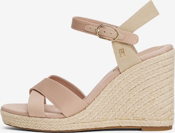 TOMMY HILFIGER Espadrilles in Beige: front