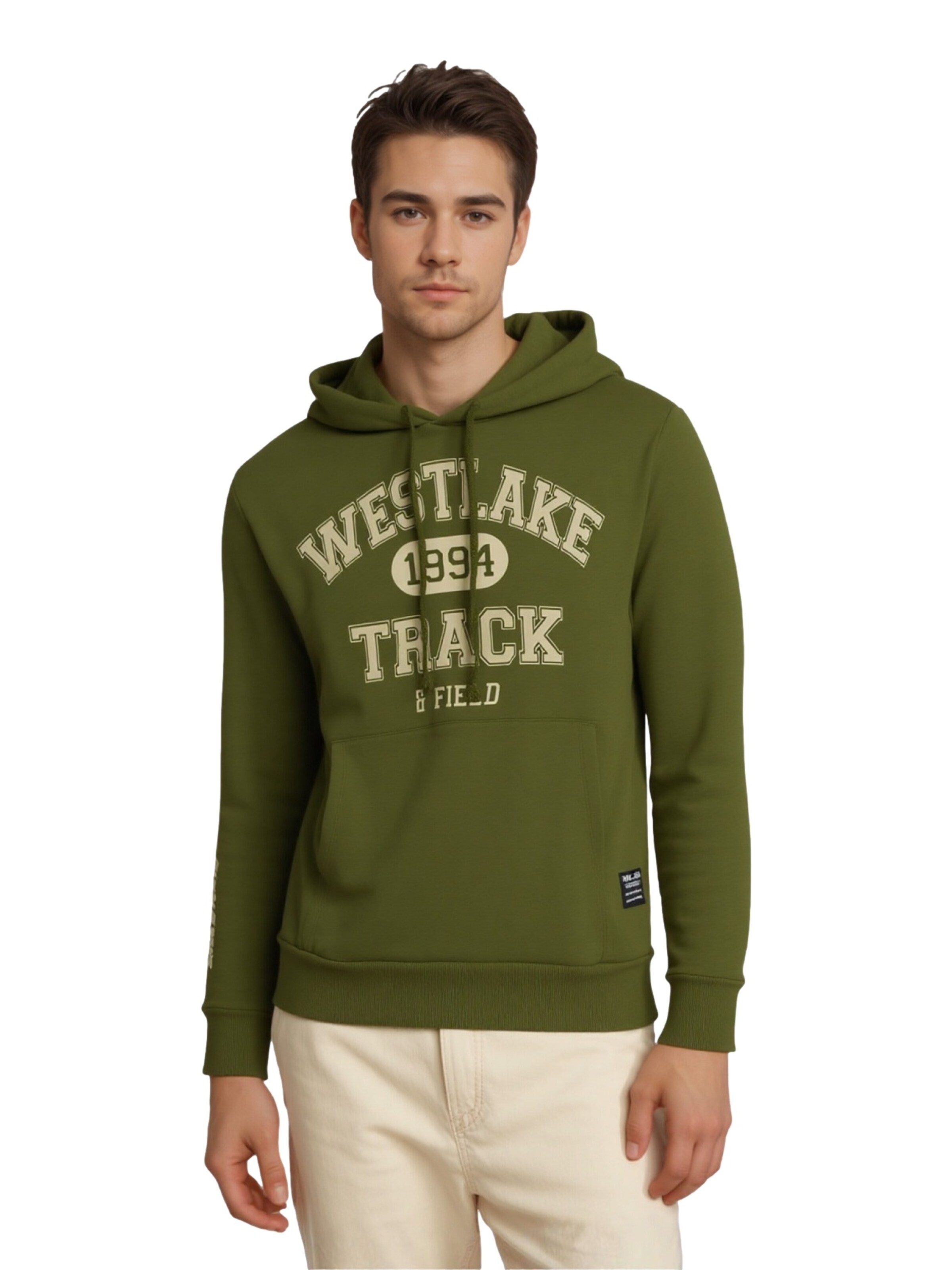 Key Largo Pullover 'West Lake' i grøn: forside