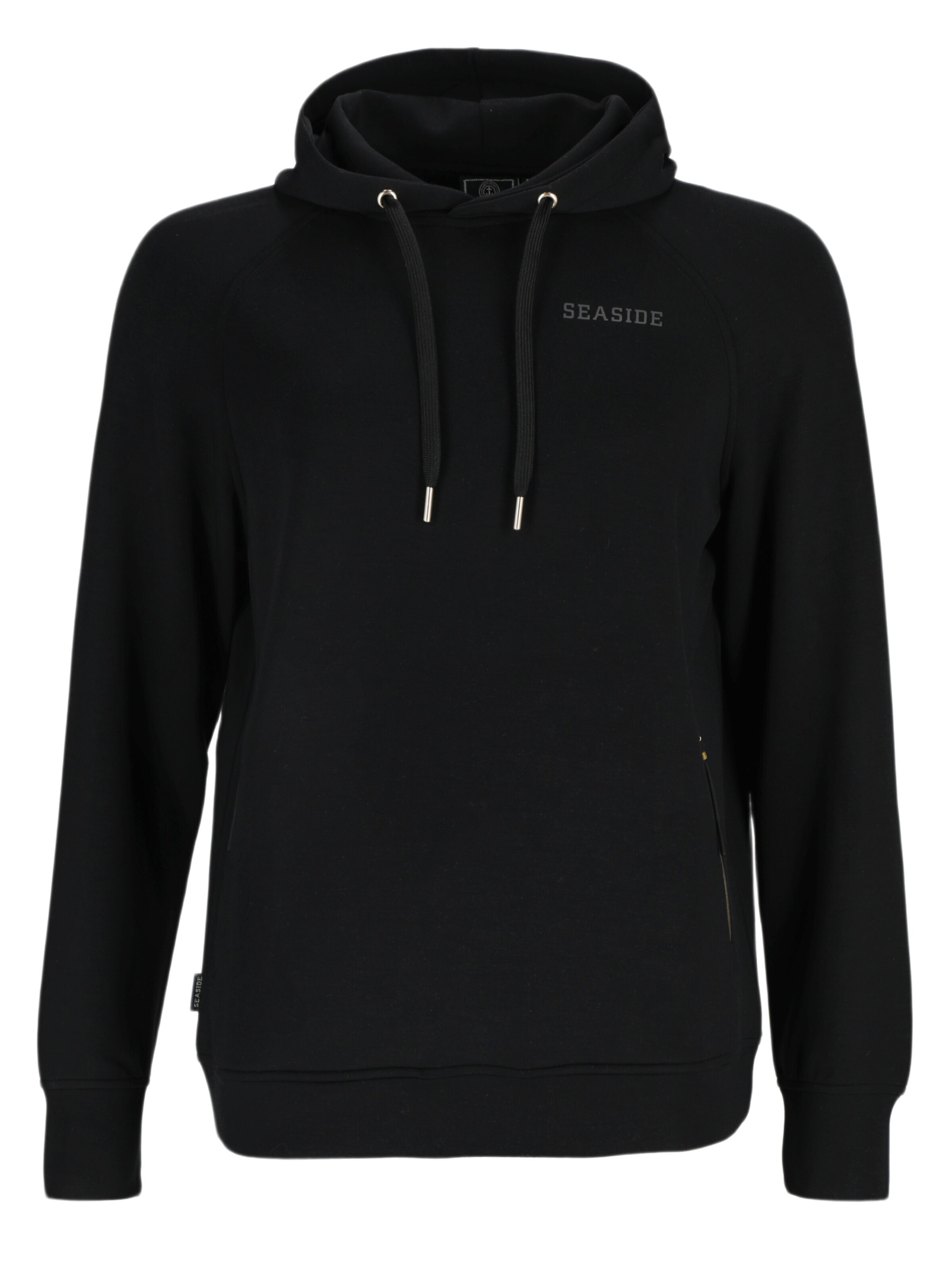 Seaside Sweatshirt 'Lounge'‌‌‌‌‌ in Schwarz: Vorderseite