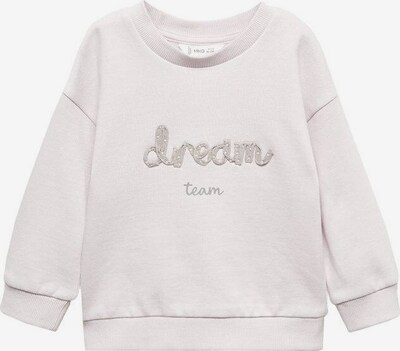 MANGO KIDS Sweat-shirt 'Dream' en beige / violet pastel, Vue avec produit