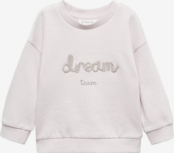 MANGO KIDS Суичър 'Dream' в лилав: отпред