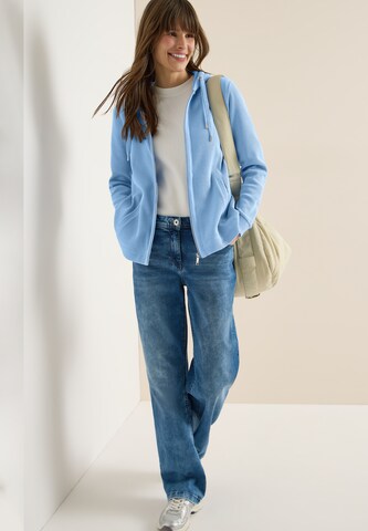 CECIL Sweatjacke in Blau