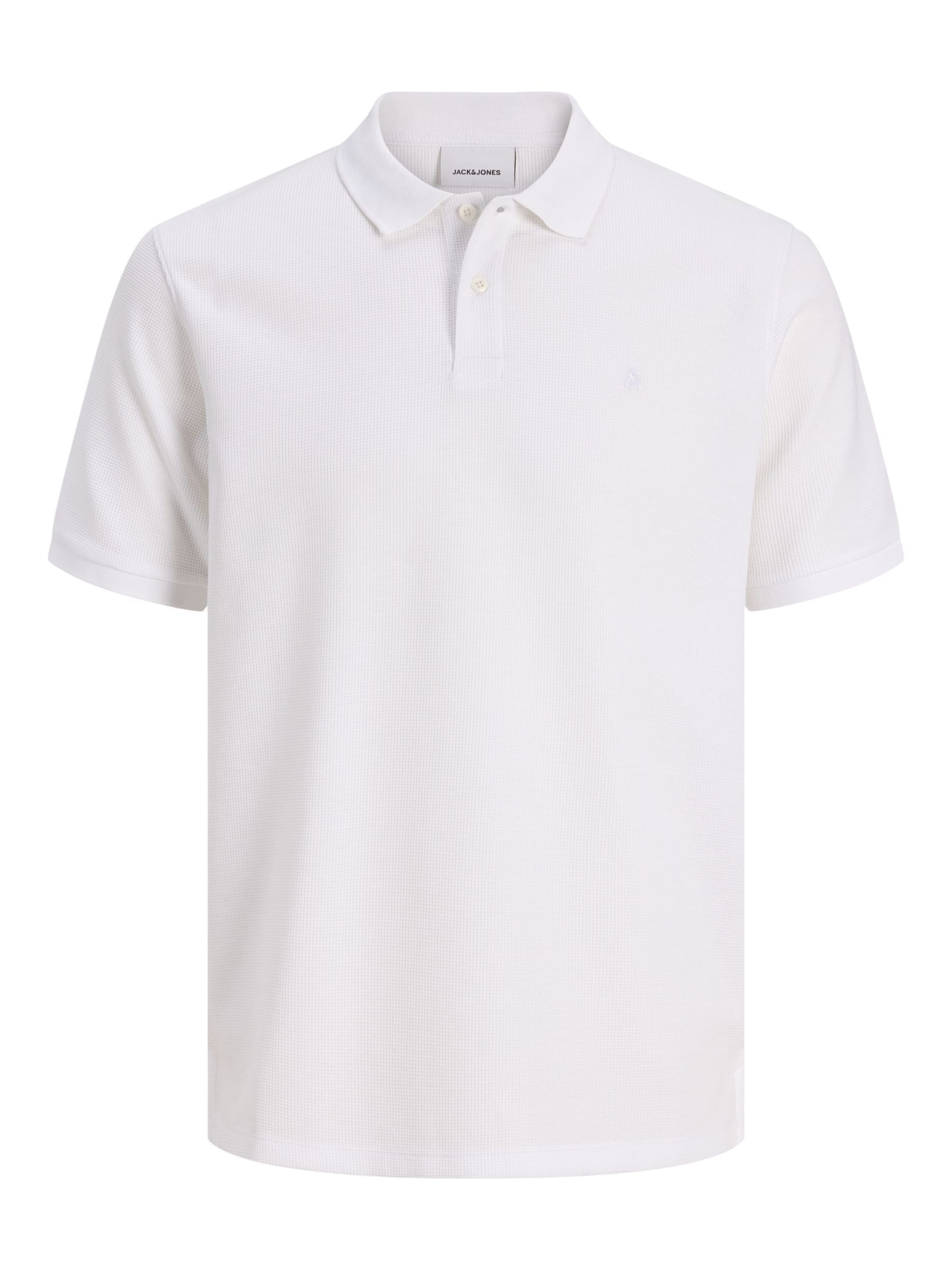 Jack & Jones Junior - Camiseta 'JJEAUSTIN' en blanco: frente