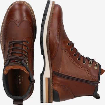 PANTOFOLA D'ORO Lace-Up Boots 'Tocchetto 2.0' in Brown