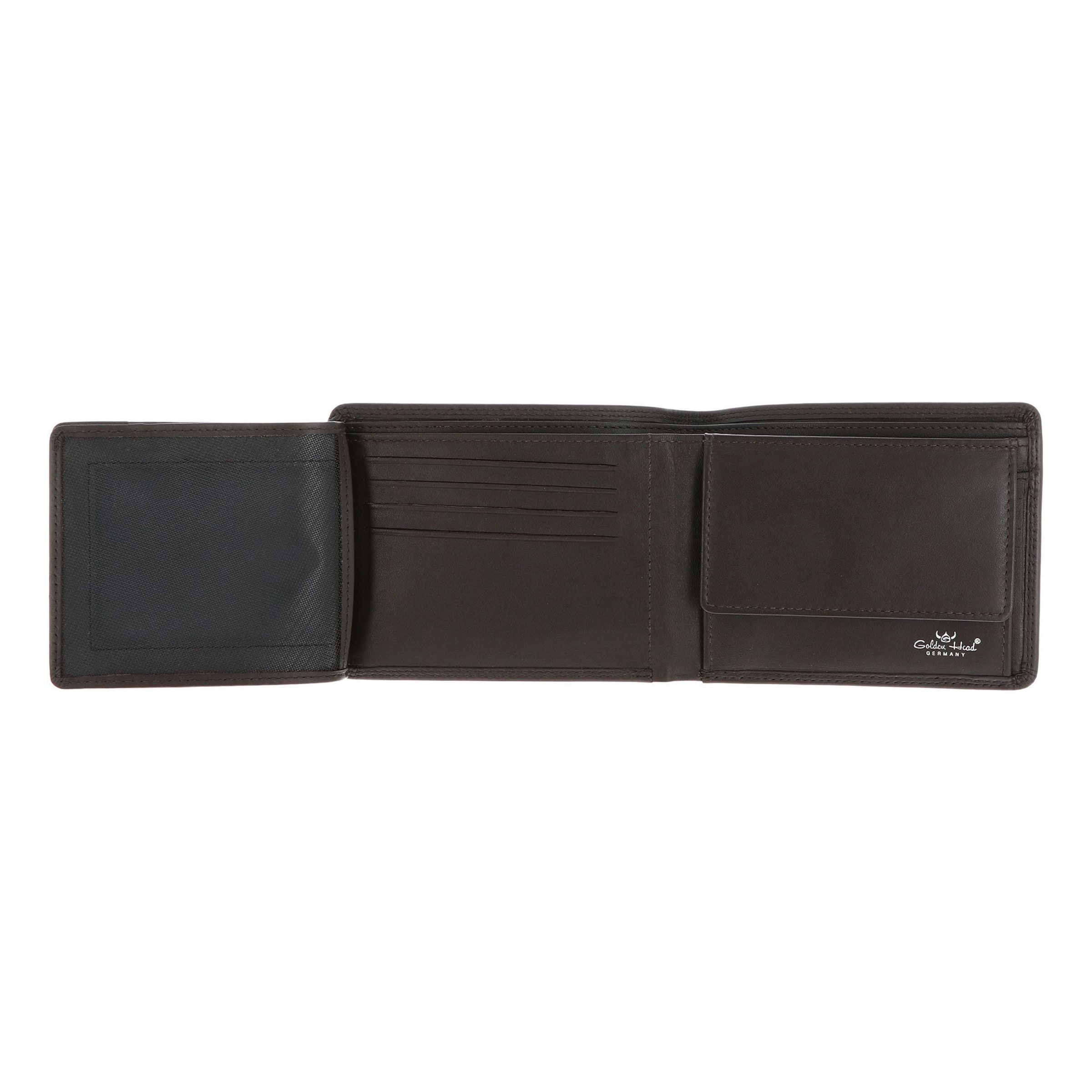 Porte-monnaies 'Polo' GOLDEN HEAD en marron