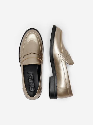 ONLY - Sapato Slip-on 'LUX-3' em ouro