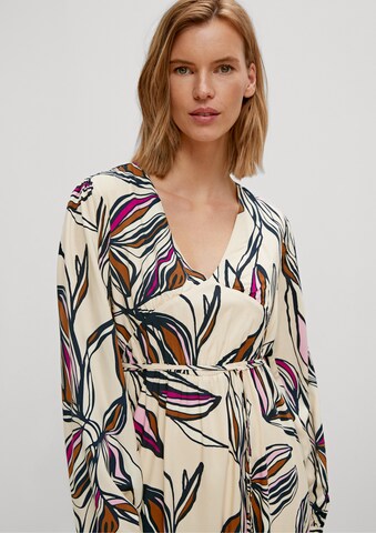 COMMA Jurk in Beige: voorkant