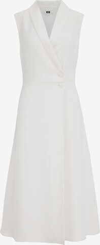 Robe WE Fashion en blanc : devant