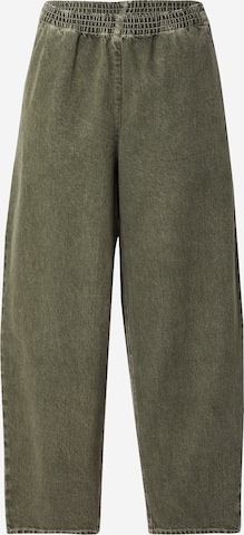 AMERICAN VINTAGE Baggy Farkut 'Uzatown' värissä vihreä: etupuoli