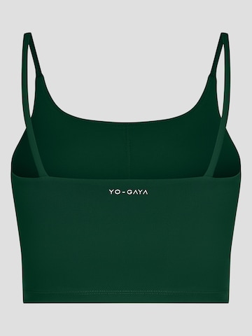 YO-GAYA Bustier Sport bh in Groen