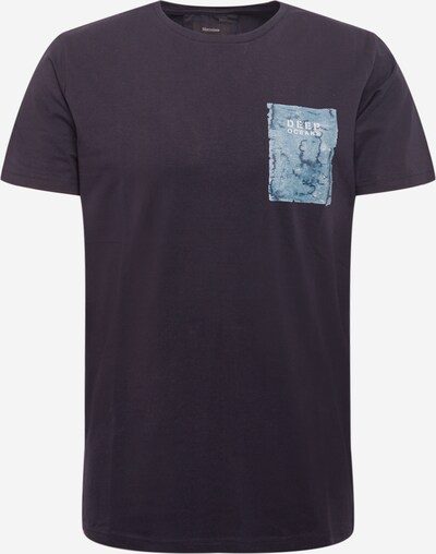Matinique Shirt 'Jermane' in de kleur Smoky blue / Nachtblauw / Wit, Productweergave