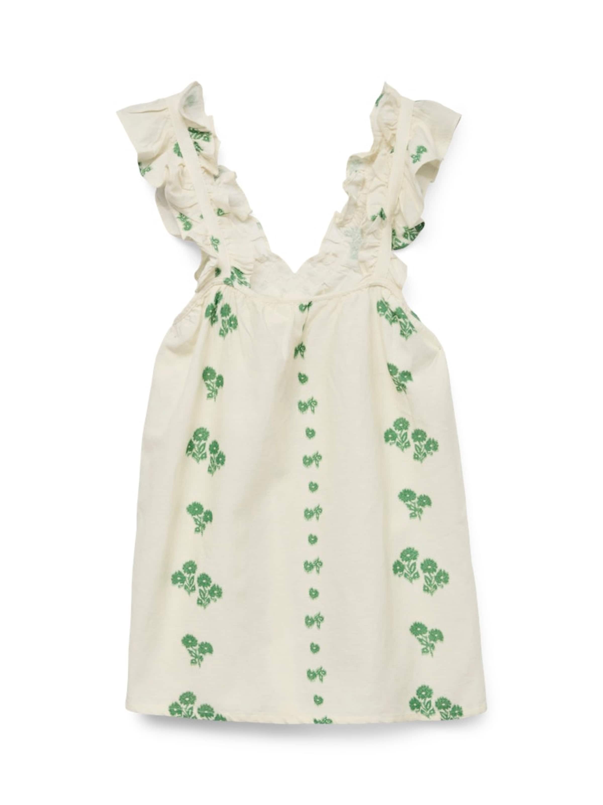 Top 'VMPAMELA' de la VERO MODA pe alb: față