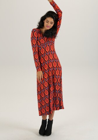 Aniston SELECTED Dress in Orange