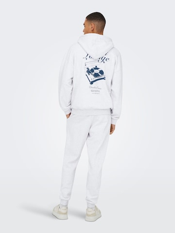 Sweat-shirt 'ONSCERES CHILL' Only & Sons en gris