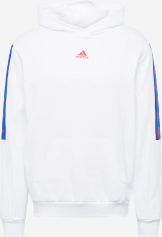 ADIDAS SPORTSWEAR Sportsweatshirt 'Brandlove' in Weiß: predná strana