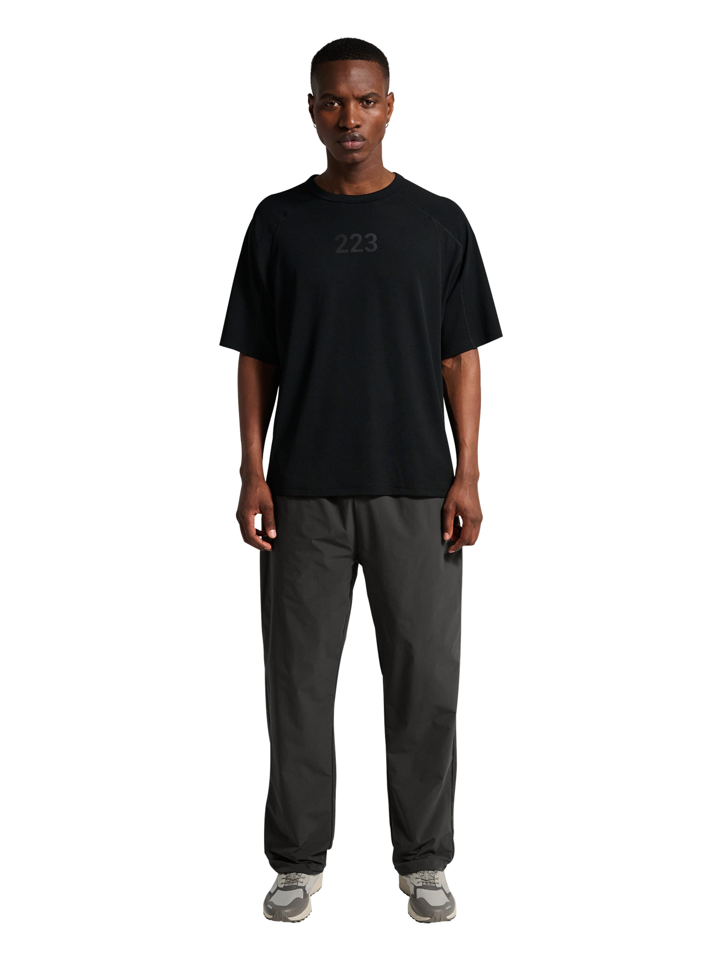 Regular Pantalon 'Division' HALO en gris