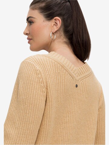 SHEEGO Pullover in Beige