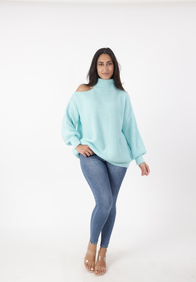 Elara Oversized sweater in Mint, Item view