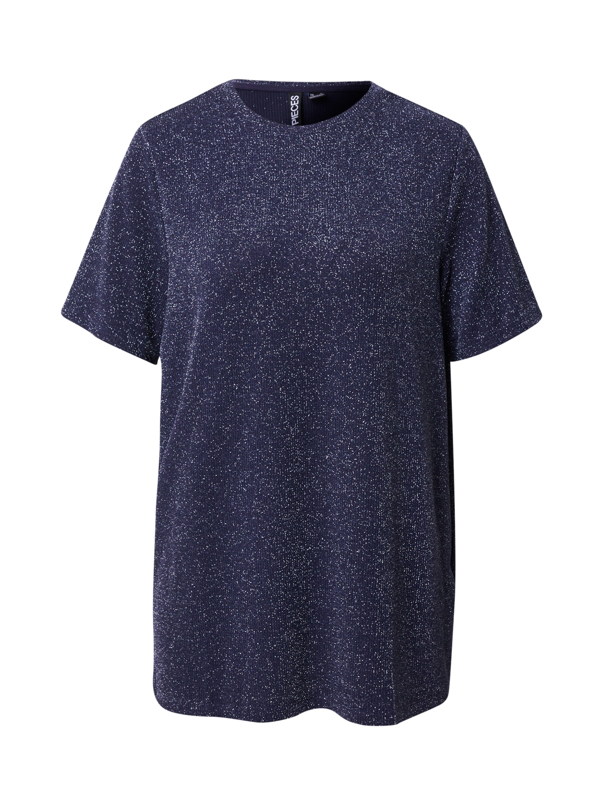 PIECES Shirt 'PCLINA' in Blue: front