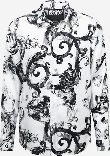 Versace Jeans Couture Chemise en gris / noir / blanc, Vue avec produit