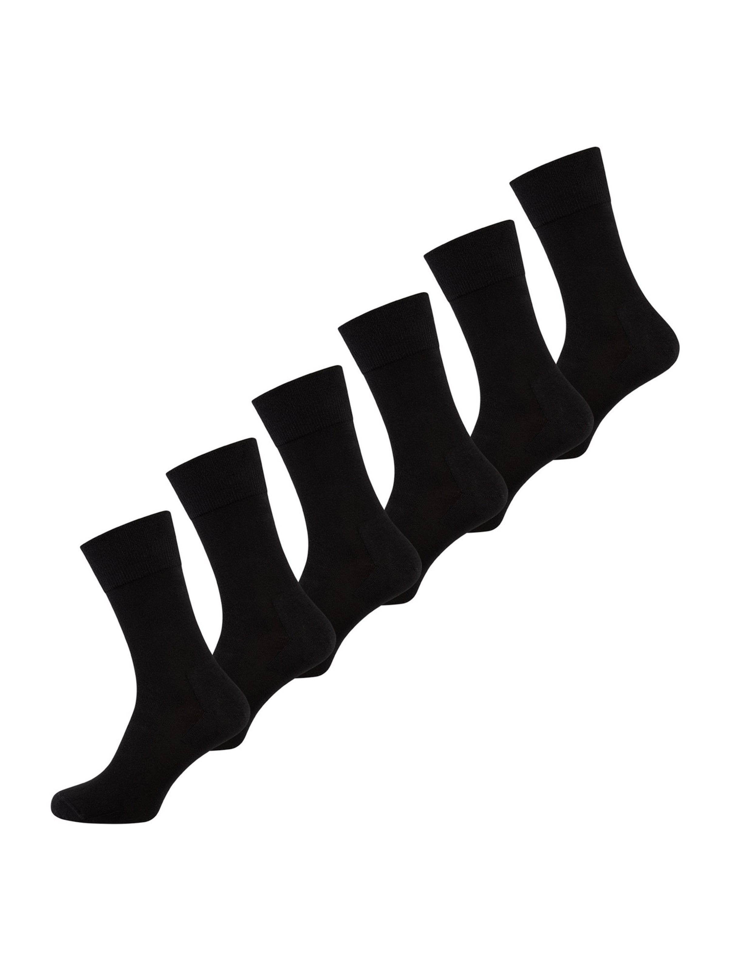 Nur Die Socks in Black: front